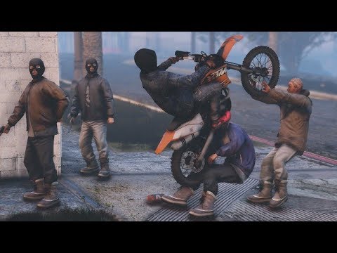 isaacfrostify's tweet card. GTA 5 FRANCE - EMBROUILLE AVEC LES CAGOULES CA FINI MAL - STREETZER #5