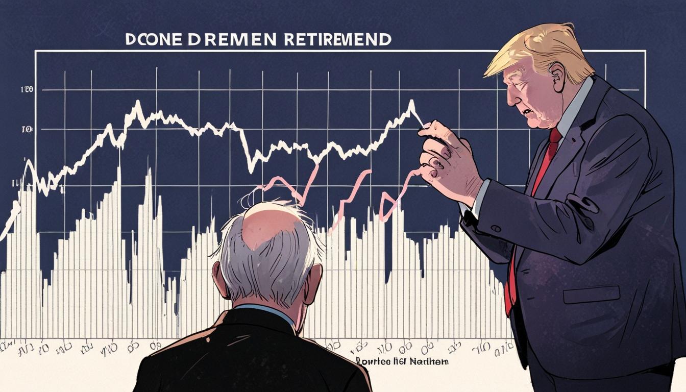 NoahBreaking's tweet card. The recent tariff trade war initiated by Donald Trump has caused significant losses to Scottish pension funds, sparking criticism from political leaders and