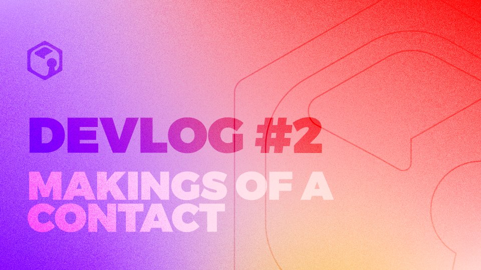 aetherroom's tweet card. We’re back for the second AetherRoom devlog, and this time we’ll quickly cover the general composition of AetherRoom’s Contacts.