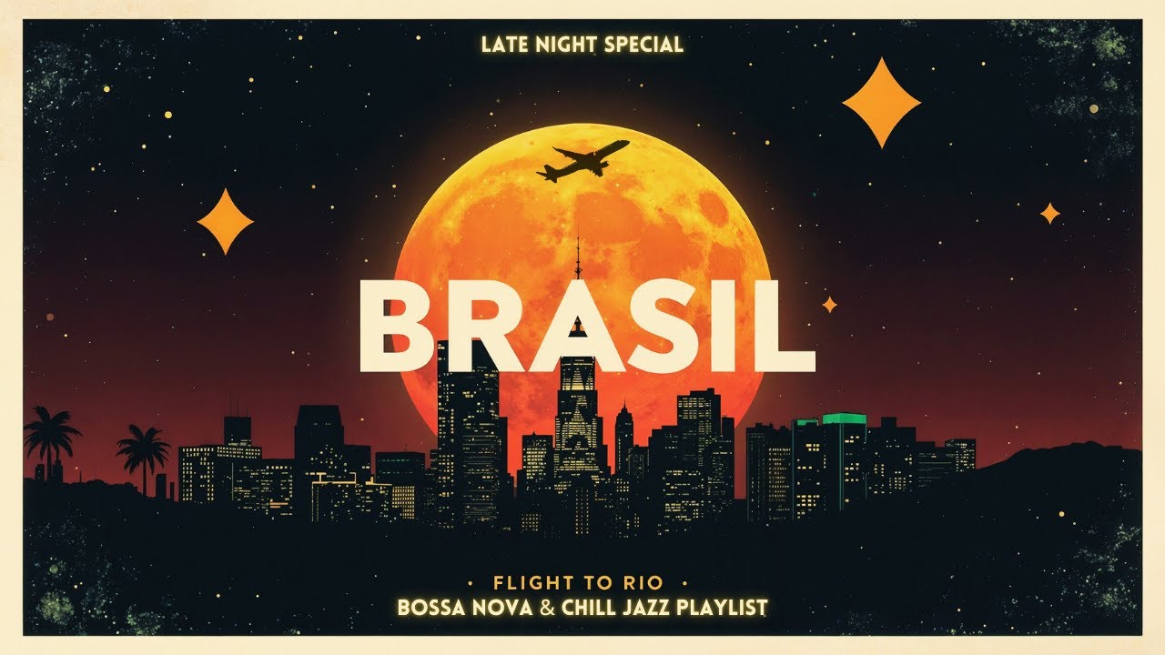 daybyday_mst's tweet card. Flight to Rio | Bossa Nova & Brazilian Jazz Late Night Special