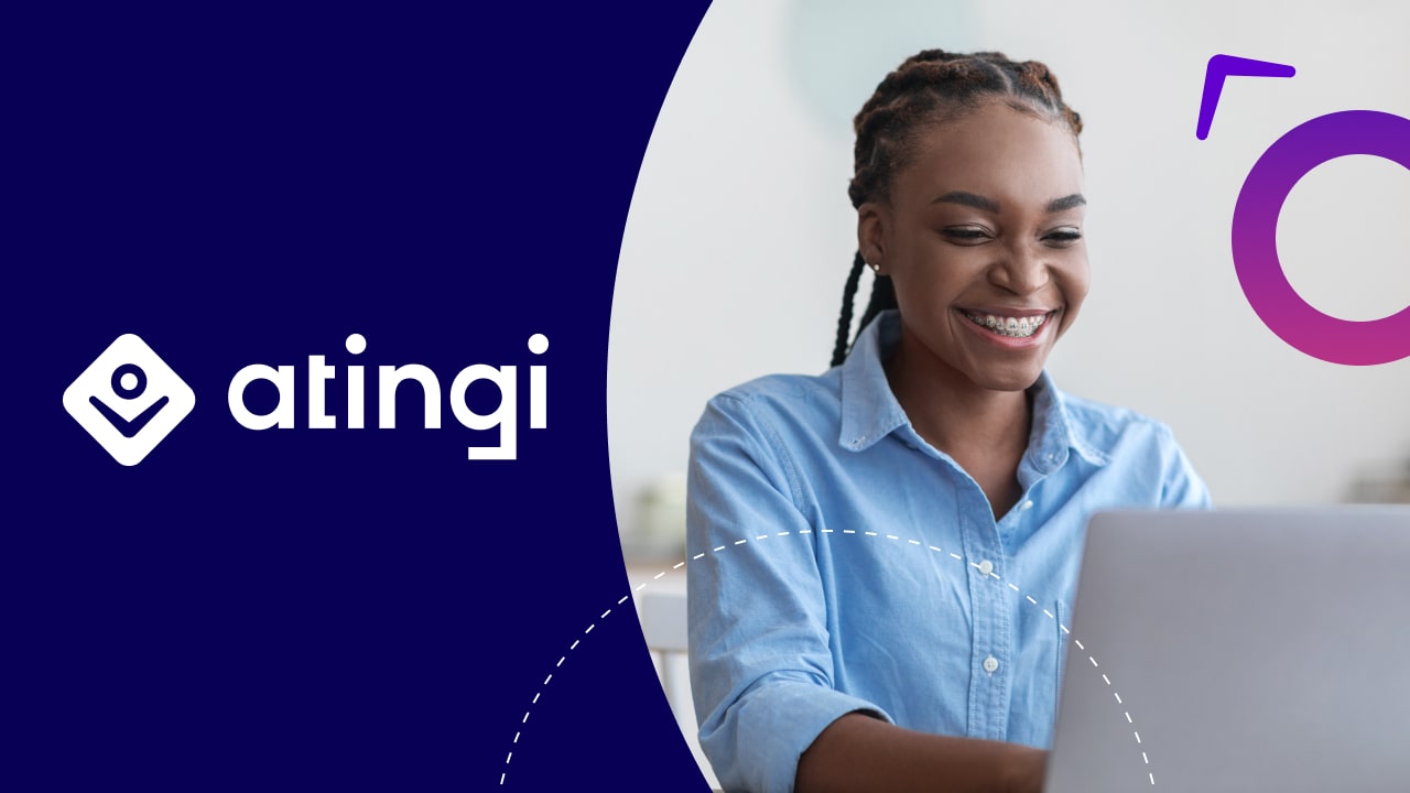 Lushcode's tweet card. Learn new job skills with atingi, your free e-learning platform. Receive course certificates in business, tech, agriculture, tourism and many more industries! Plus, you can earn airtime with Flashout...