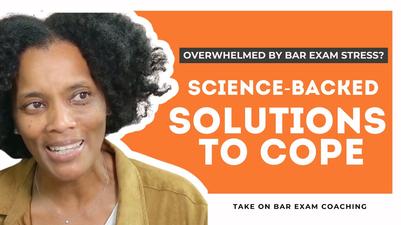 takeonbarexam's tweet card. Overwhelmed By Bar Exam Stress? Science Backed Solutions to Cope