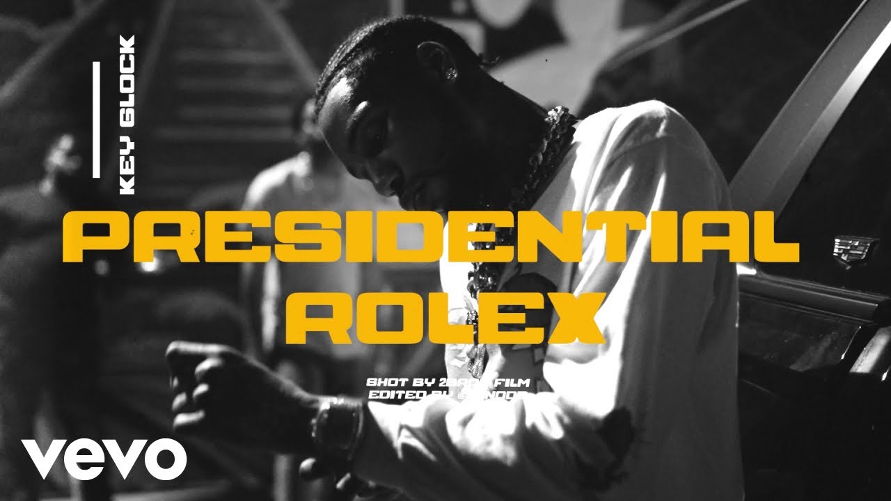 KeyGLOCK's tweet card. Key Glock - Presidential Rolex (Official Video)