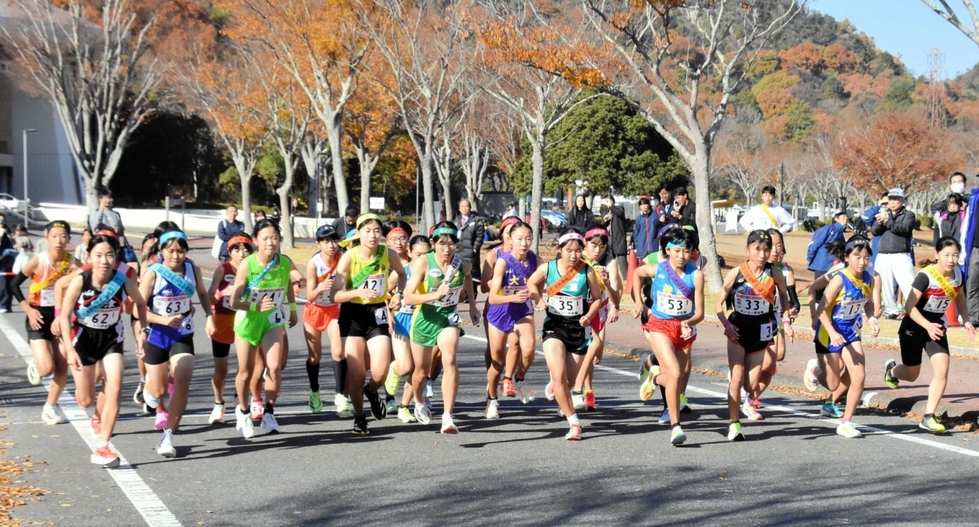 kobeshinbun's tweet card. 　近畿中学校駅伝は３０日、滋賀県野洲市の希望が丘文化公園特設コースで各府県の男女各５チームが出場して開かれ、兵庫勢の男子は県駅伝を初制覇した稲美北が５６分１８秒で２位に入った。大社が５７分２０秒で４位。優勝は５６分１６秒の墨江丘（大阪）だった。女子の兵庫勢は、県駅伝２位の飾磨西が４２分３秒で３位。同優勝の星陵台が４２分５秒の４位だった。頂点に立ったのは４１分１４秒で走った京都光華だった。