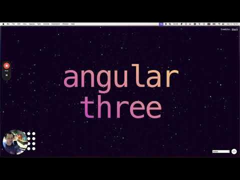 Nartc1410's tweet card. Angular Three Documentation with Starlight 🚀