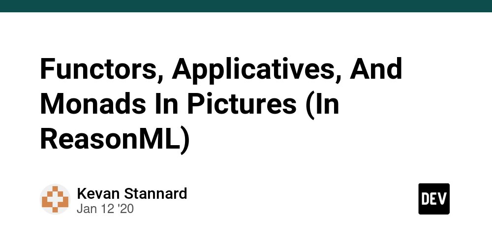 programmeratwk's tweet card. This is a translation of Functors, Applicatives, And Monads In Pictures from Haskell into ReasonML....