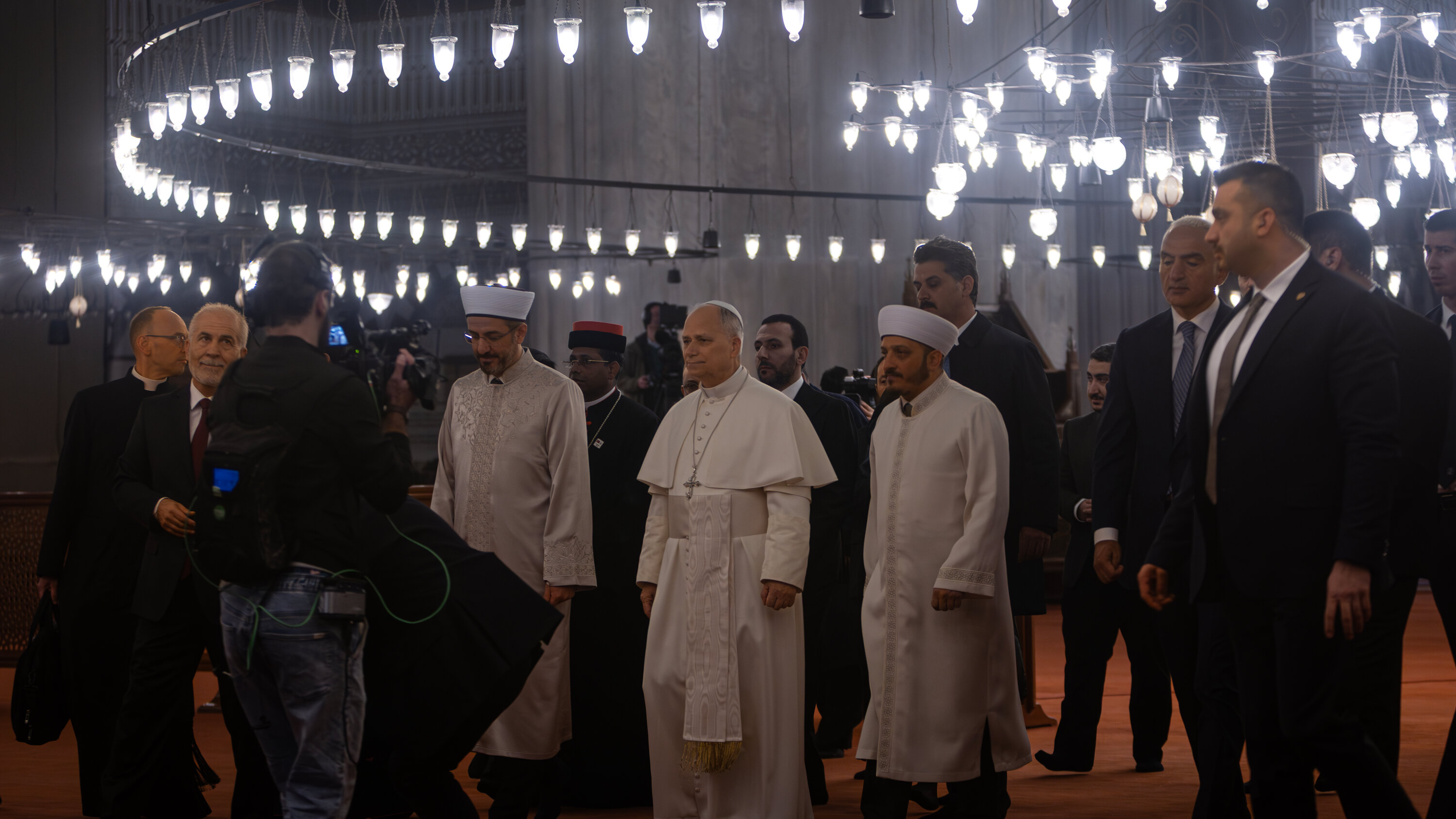 Prof_Kennedy's tweet card. Leo XIV is being closely watched on an inaugural trip to Turkey and Lebanon to spread a message of peace and outreach.