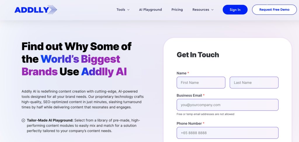 tinapchopra's tweet card. Interested in how Gen AI can generate content for your business? Contact us today to schedule a free demo to power your business with AI content creation.