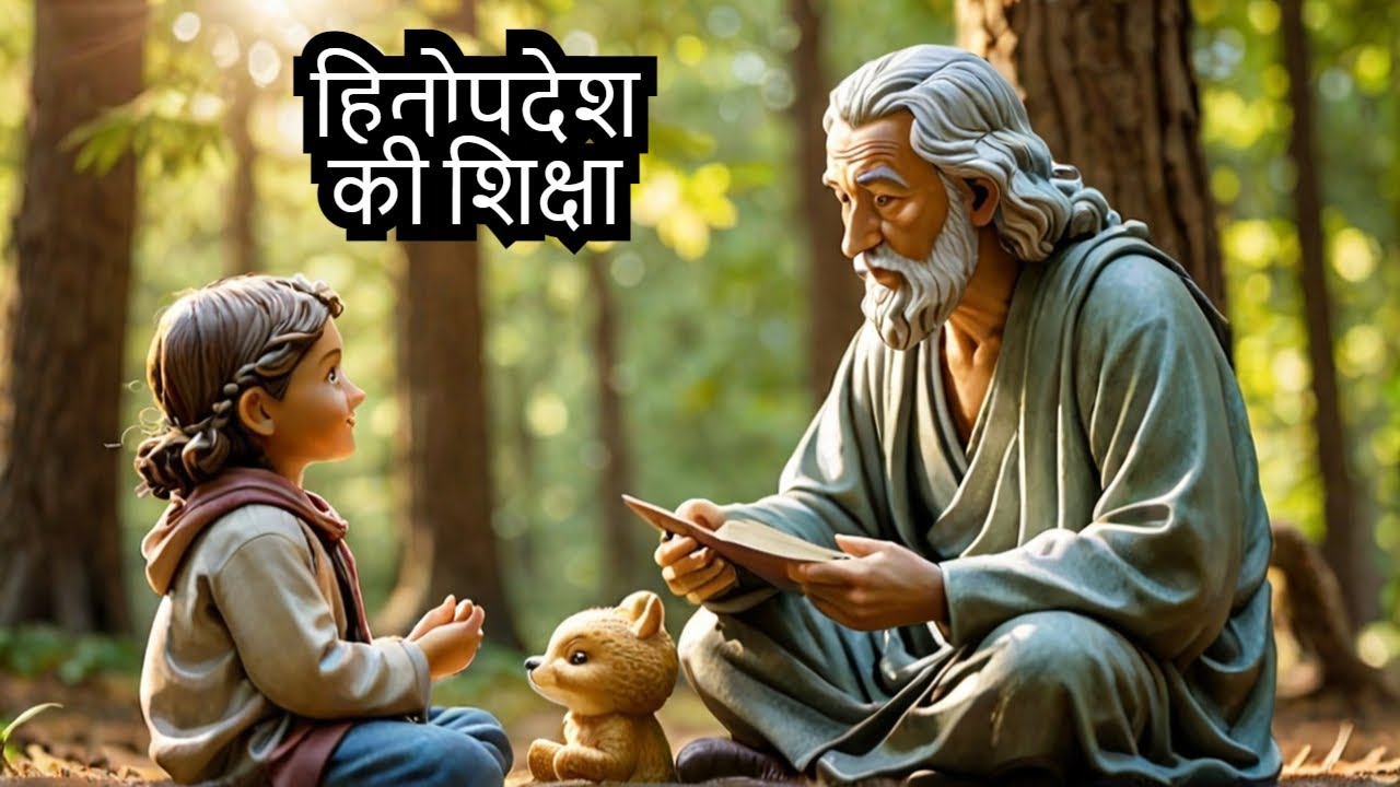 FunLearnology's tweet card. साधु की पुत्री – हितोपदेश की प्रेरक कहानियां | Story in Hindi |...