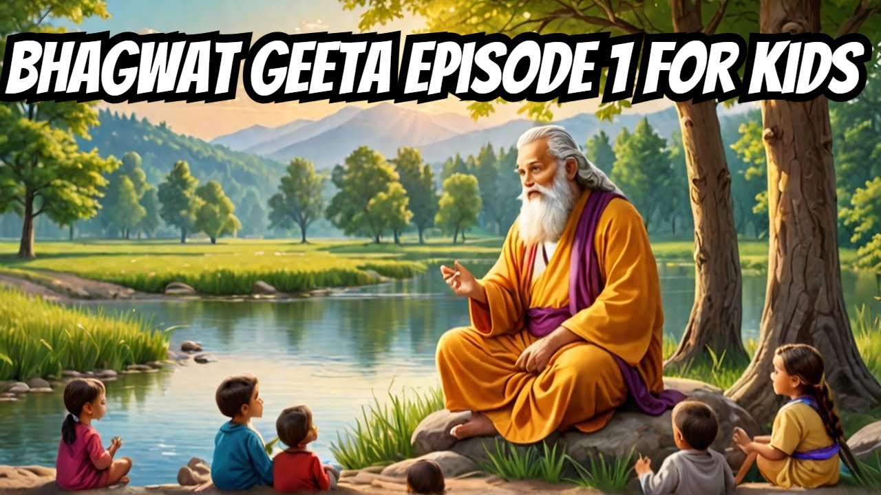 FunLearnology's tweet card. Bhagwat Geeta Episode 1 For Kids | कर्म और फल (Karma & Results)...