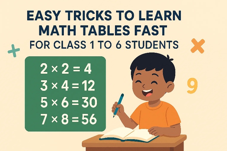 IndiaTutor_in's tweet card. Easy Tricks to Learn Math Tables Fast for Class 1 to 6 Students Student Resources India Tutor - Learn Teach Grow with India's leading Tutoring Platform