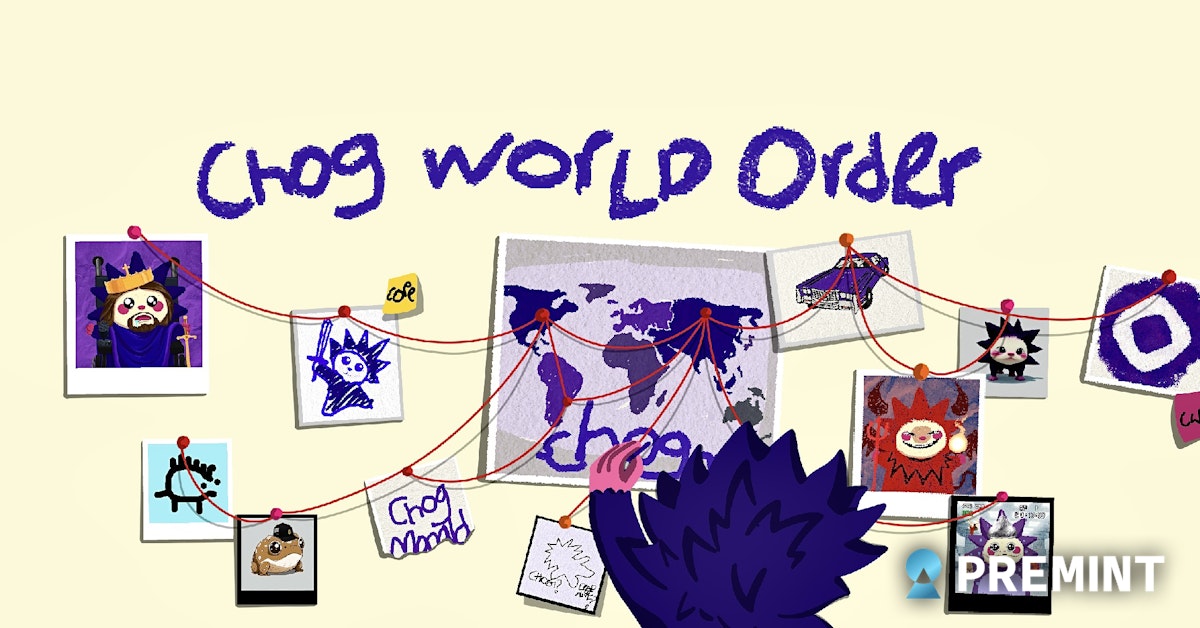 gm_noomnim's tweet card. Chog is a brand project built on community, culture, and survival. We’re launching $CHOG, the Monad community token, along with an exclusive NFT collecti…