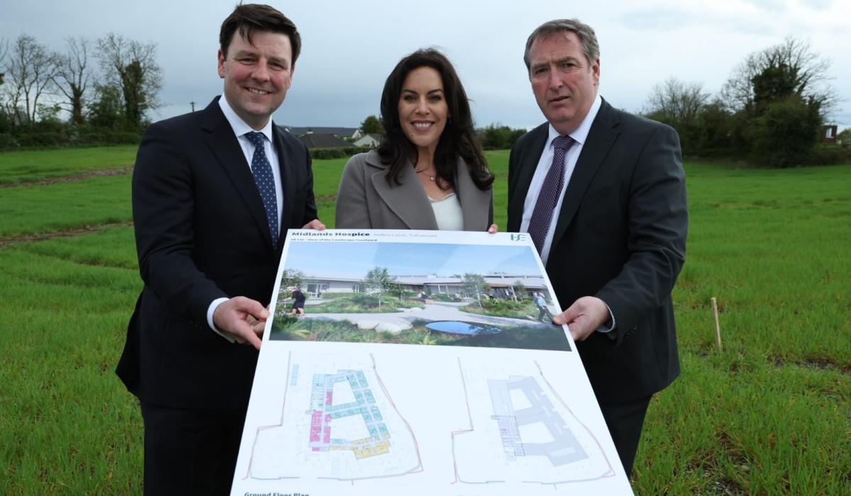 Irishjoey1's tweet card. Visit to Arden Lane where permission is being sought to build regional palliative care unit