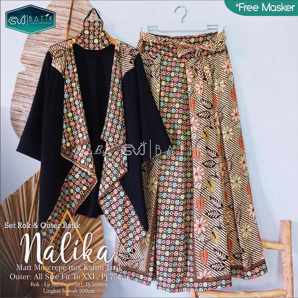 multigunadana's tweet card. Beli BATIK WANITA MODERN REMAJA SETELAN BATIK TERBARU OUTER ROK NALIKA ORIGINAL BY SVJ KEKINIAN Terbaru Harga Murah di Shopee. Ada Gratis Ongkir, Promo COD, & Cashback....