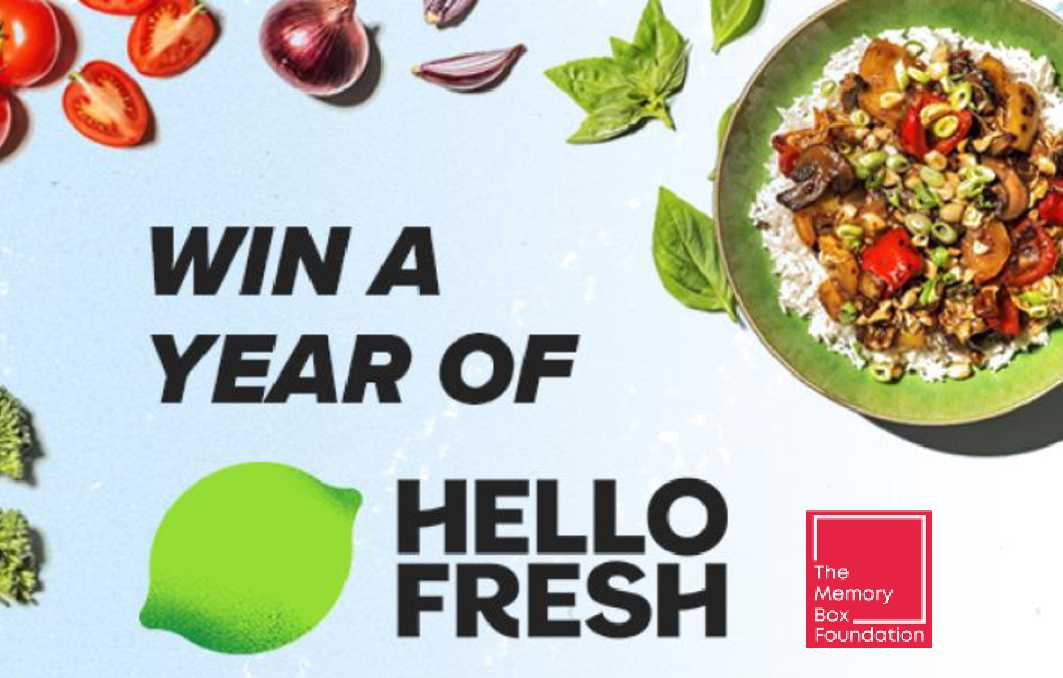 TheMemoryBoxF's tweet card. The Memory Box Foundation is offering you the chance to win big prizes and help raise much needed funds.