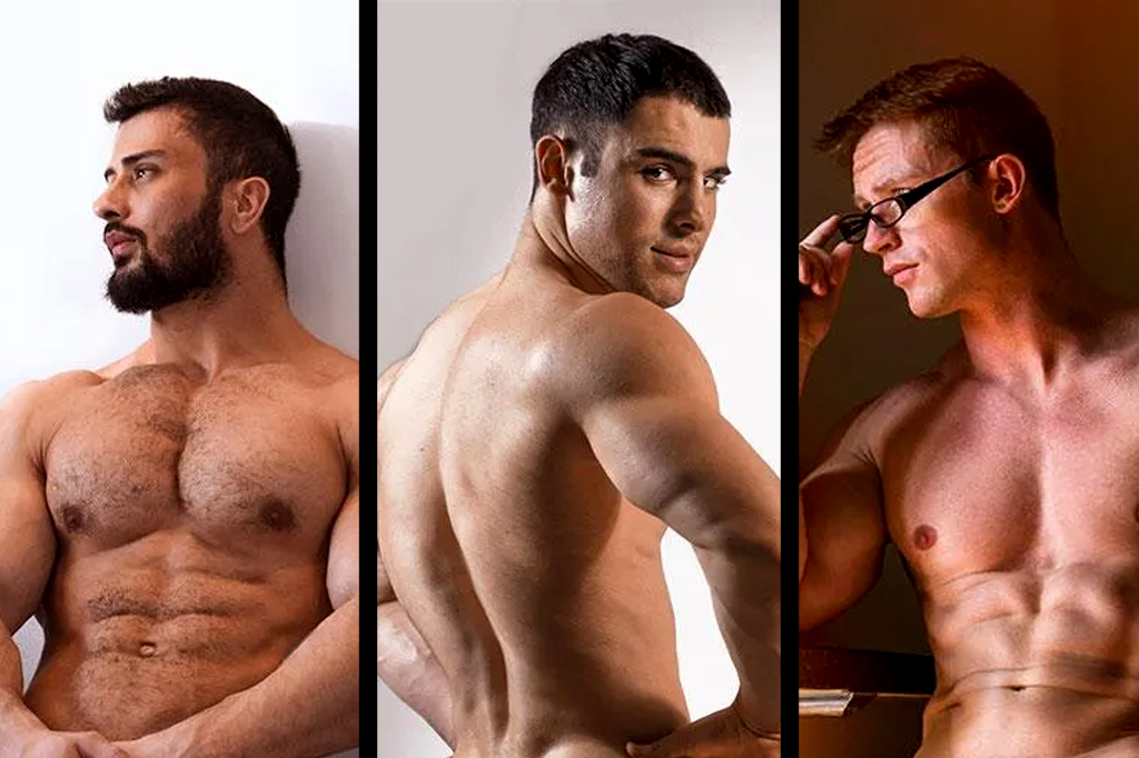 thepinktimes's tweet card. Get ready to be stunned by the stunning male models and athletes in Nick Mesh's latest photo book! #breathtaking #malephotography #musclemodels