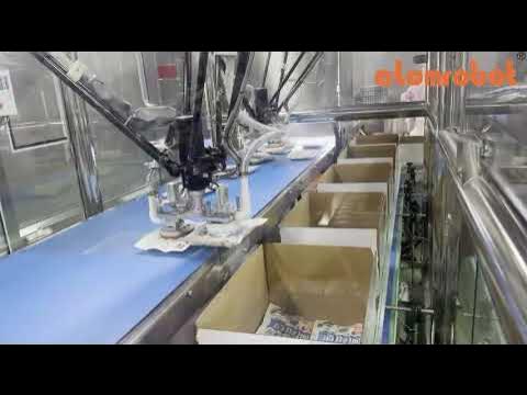 AtomRobots's tweet card. 🚀 Automating Sausage Case Packing with Precision and Speed! 🥳