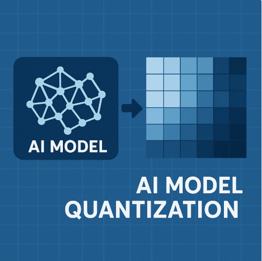 collabnix's tweet card. Quantization = compressing a model by lowering the precision of numbers, making it smaller, faster, and cheaper to run, often with only a small drop in accuracy.