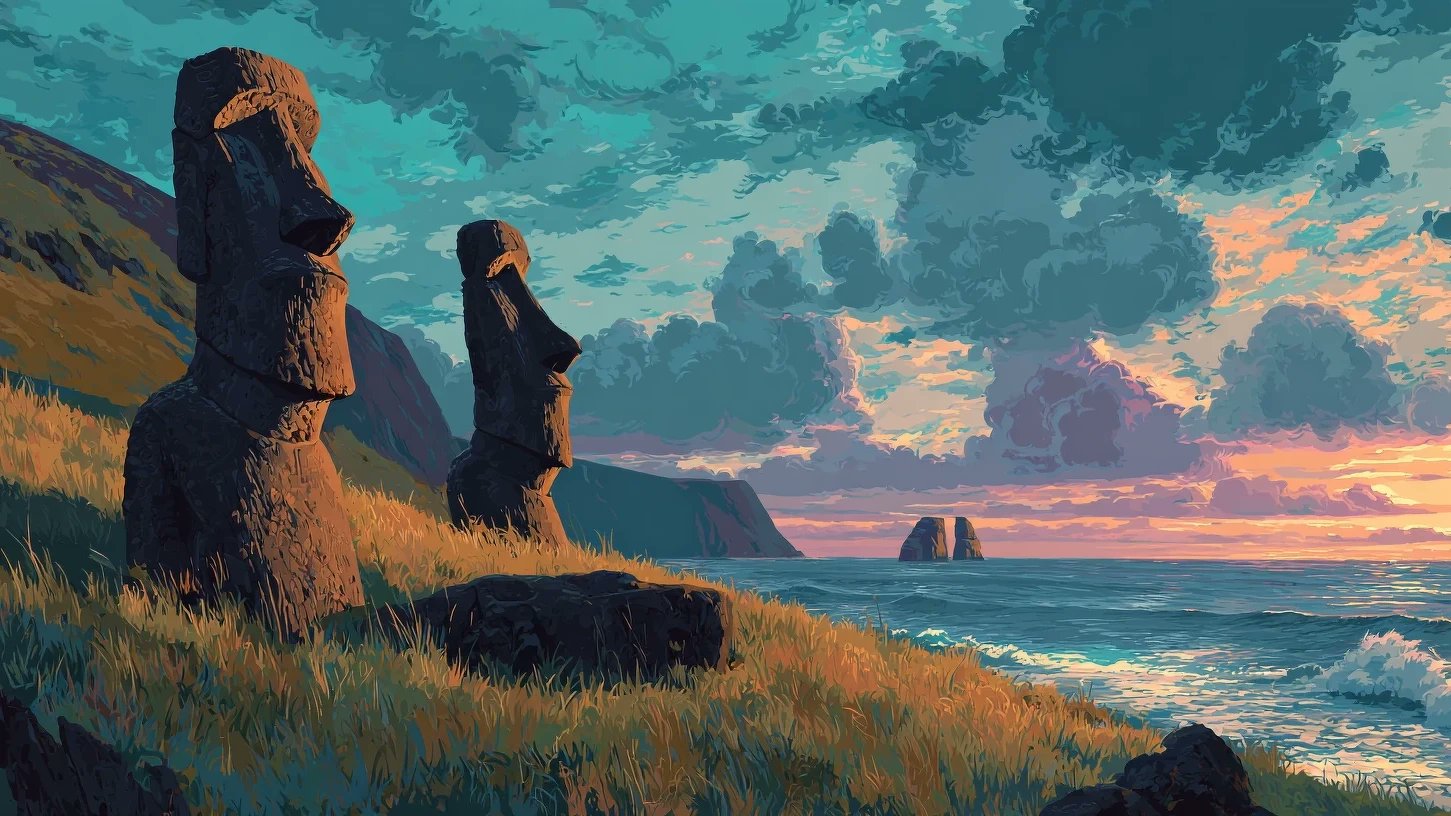 computer_zive's tweet card. Byli dávní obyvatelé Velikonočního ostrova tak hloupí, že vykáceli všechny stromy? • Evidentně ne. Tento mýtus o ekologické devastaci Rapa Nui se otřásá v základech • Porosty obřích stromů zlikvido...