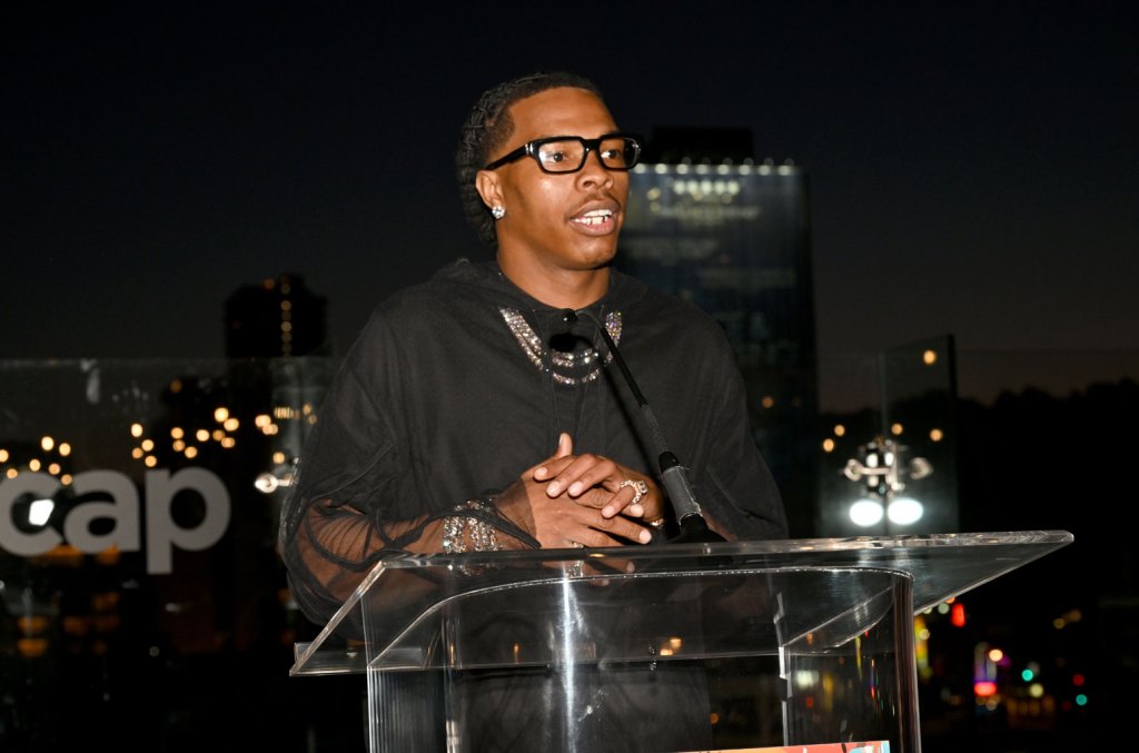 billboardhiphop's tweet card. Lil Baby celebrated with his family after completing the week-long program.