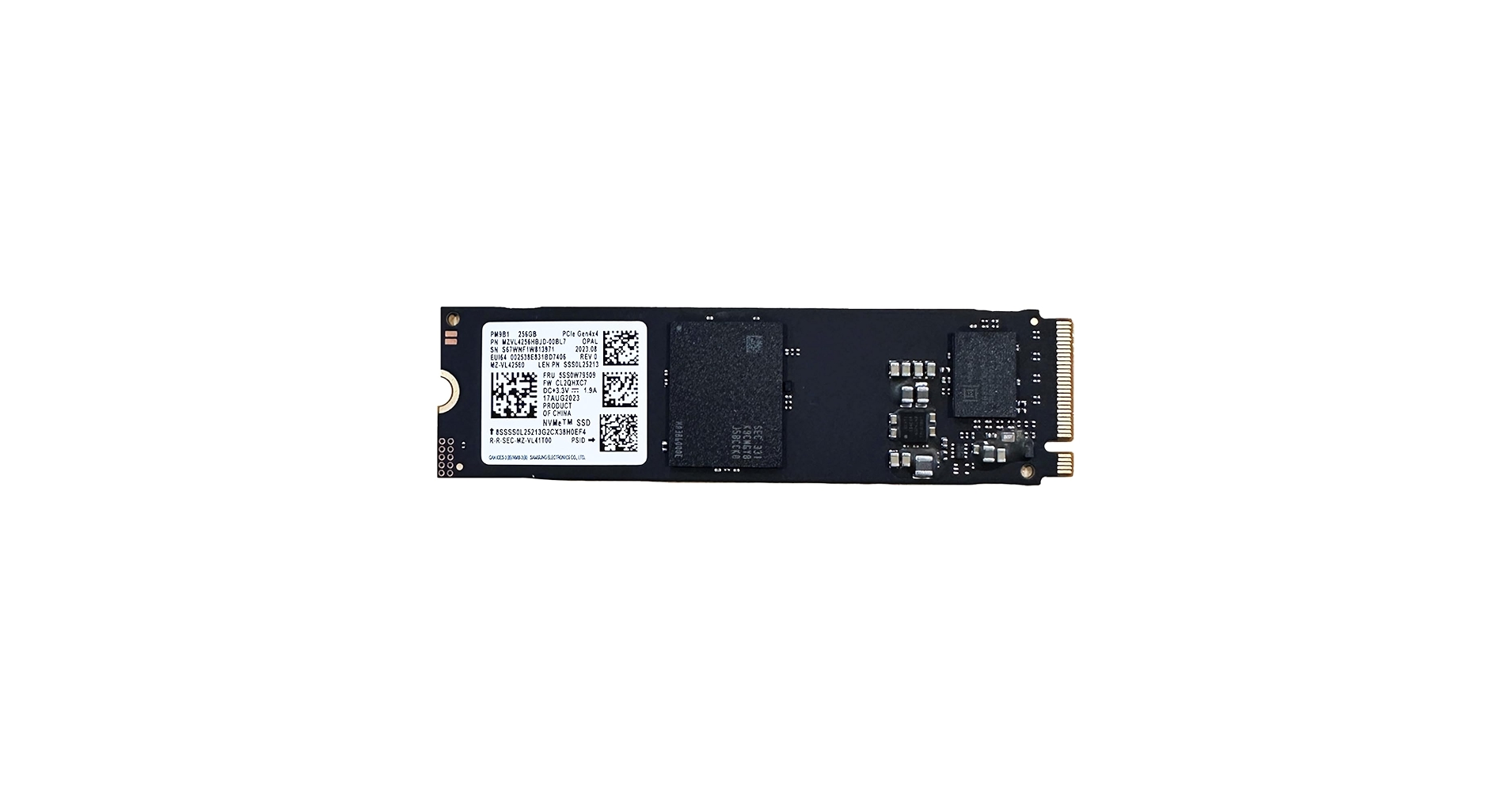 TechDealAlert's tweet card. OEM Samsung PM9B1 256GB M.2 PCI-e GEN 4X4 NVME SSD Internal Solid State Drive 80mm 2280 Form Factor...