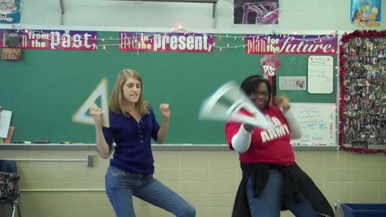 MrSchultzMath's tweet card. Gettin' Triggy Wit It (WSHS Math Rap Song)