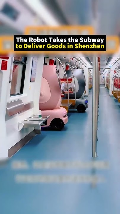 FifthPlanetNet's tweet card. The Robot Takes the Subway to Deliver Goods in Shenzhen