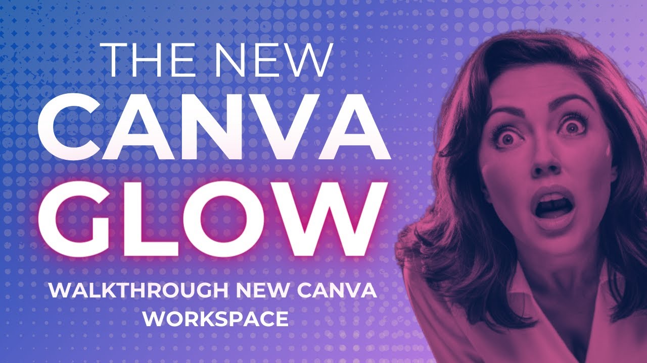 IReallyCreative's tweet card. How to use Canva glow up | Walkthrough Canva glow workspace | The new...