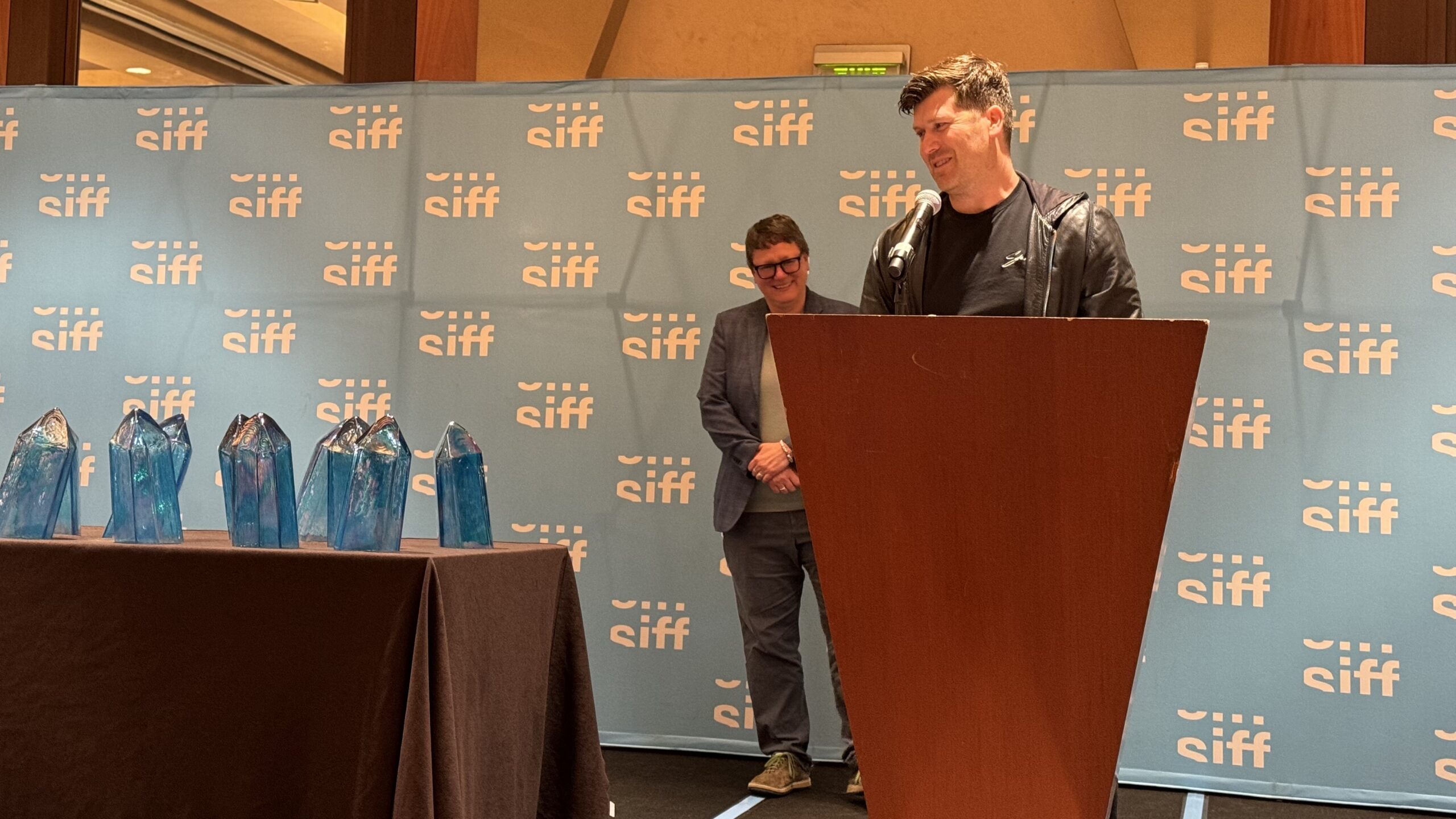 thesunbreak's tweet card. The in-person portion of the Seattle International Film festival closed this weekend -- first with a Gala screening of Sing Sing and a party at MOHAI on Saturday, then with the Golden Space Needle...