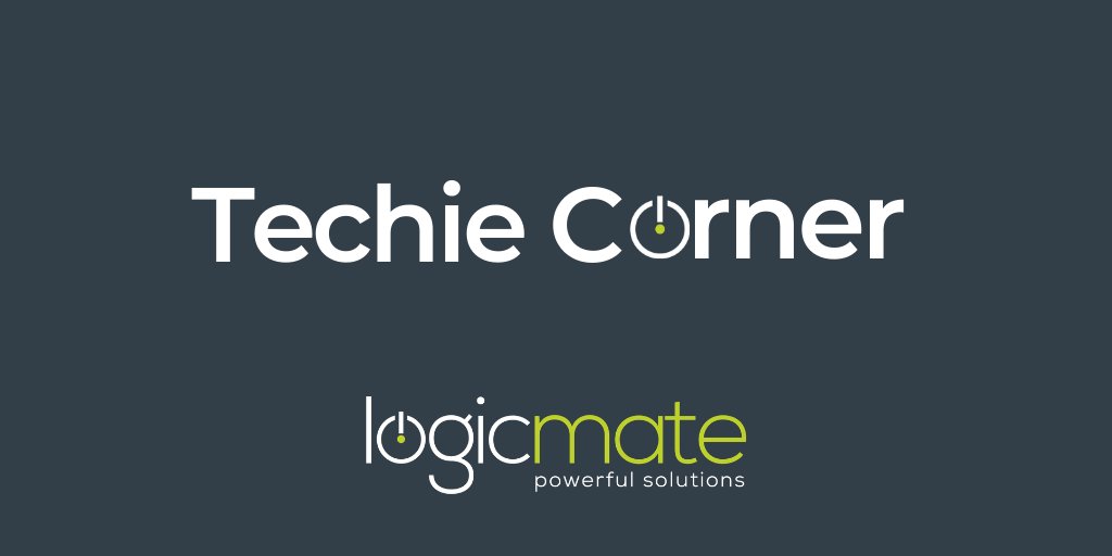 LogicmateL's tweet card. Techie Corner Our Techie Corner is delivered by email monthly. In our Techie Corner, you’ll find a variety of tips and insights from our product solutions portfolio which will aid you in your quest...