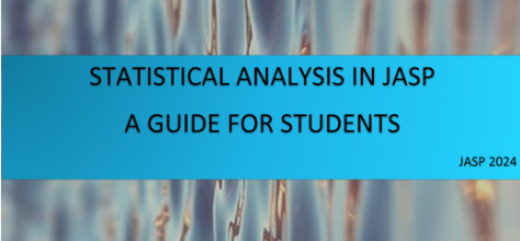 JASPStats's tweet card. The indefatigable Mark Goss-Sampson has updated his manual to the latest version of JASP. The manual explains how to perform frequentist analyses in JASP and is now fully up to date! The updated...