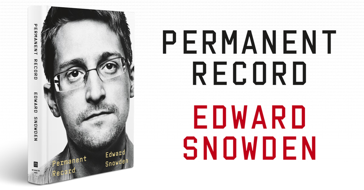 Snowden's tweet card. Edward Snowden, the man who risked everything to expose the US government’s system of mass surveillance, reveals for the first time the story of his life, including how he helped to build that system...