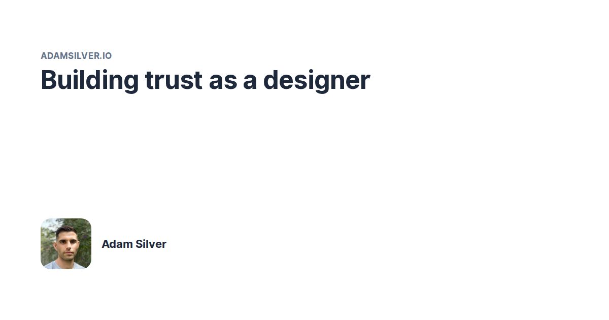 glo_ip's tweet card. Whether it’s finding a balance between users’ needs and an organisation’s needs, or forgoing a better design to deliver something quickly, we designers are always making trade offs.