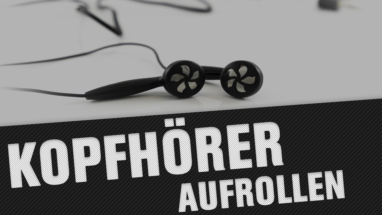 TutorialCenter_'s tweet card. Kopfhörer richtig aufwickeln- Nie wieder Knoten im Kabel! - Tutorial