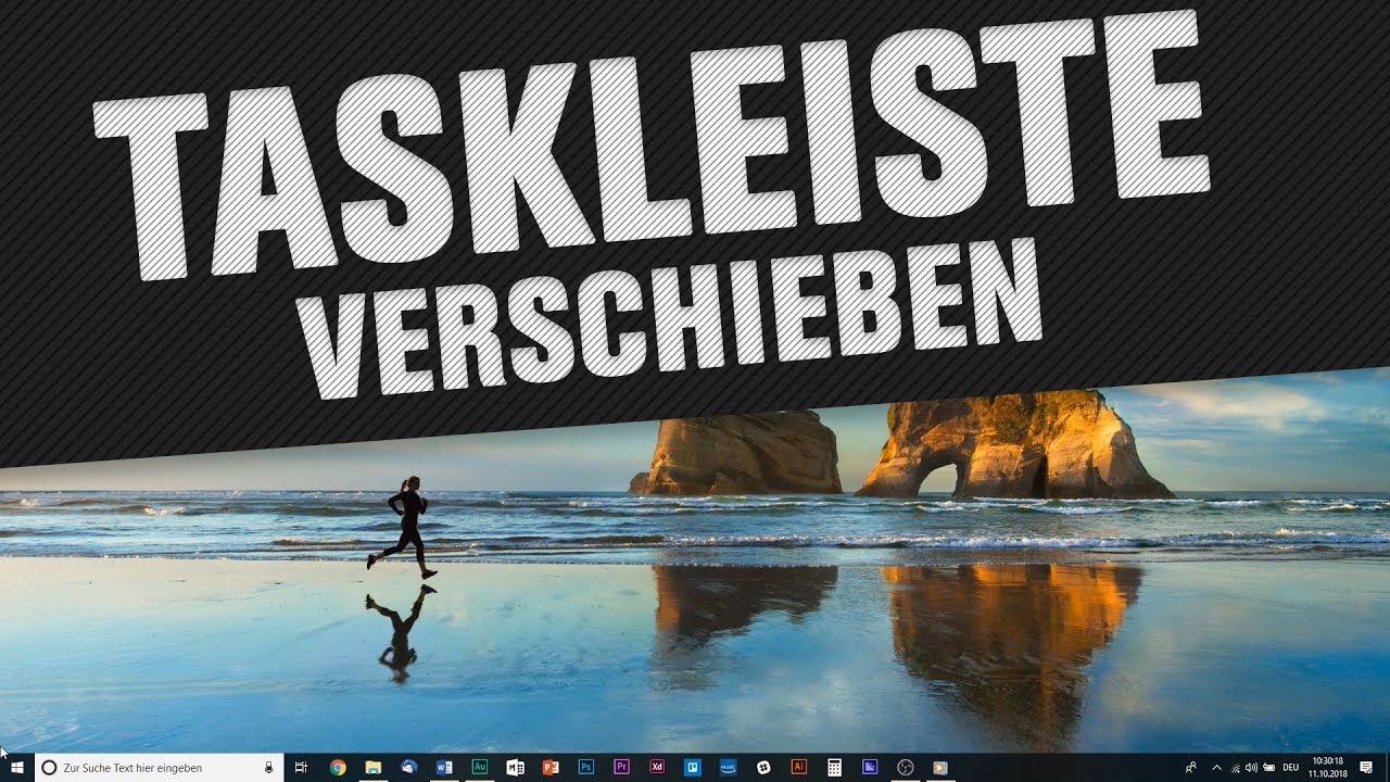 TutorialCenter_'s tweet card. Taskleiste am oberen Rand anzeigen - Windows 10 Tutorial