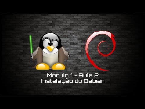CursodeLinux's tweet card. Instalação do Debian | Módulo 1 - Aula 2 | CursoDeLinux.ORG
