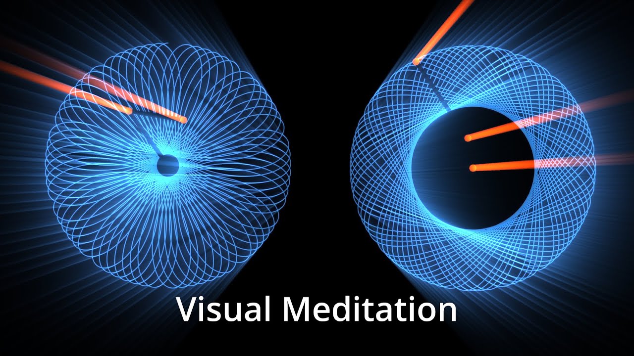 MathArtMagic's tweet card. Mandala Journey – Boundless Calm and Visual Stillness