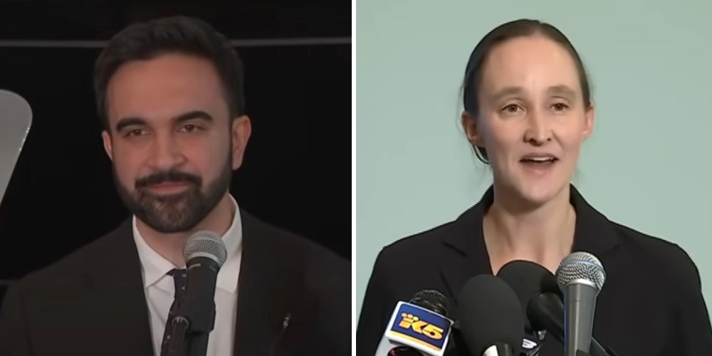 TPostMillennial's tweet card. “Thanks, Zohran. I’m proud to be in the fight with you for a democracy on the terms of working people: affordability, housing, safety, and more. From NYC to Seattle: this is your city.”