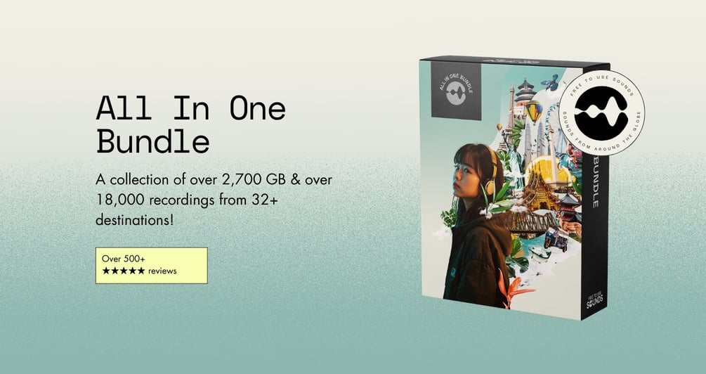 MyersIvey's tweet card. THE TRUSTED SOUND LIBRARY FOR ALL GLOBAL CREATORS JUST GOT BETTER!Explore the world of sound with our All In One Bundle – a timeless collection of over 2,800 GB & 18,500+ recordings from 32+ de...