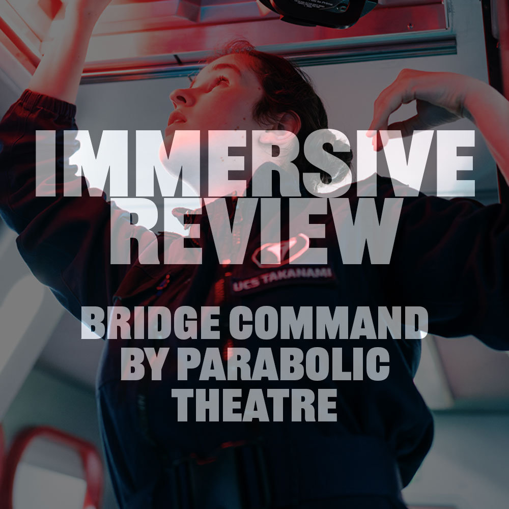 ImmersiveRumour's tweet card. Parabolic Theatre’s new immersive starship simulator delivers an exhilarating and unique experience for visitors that rewards exploration.