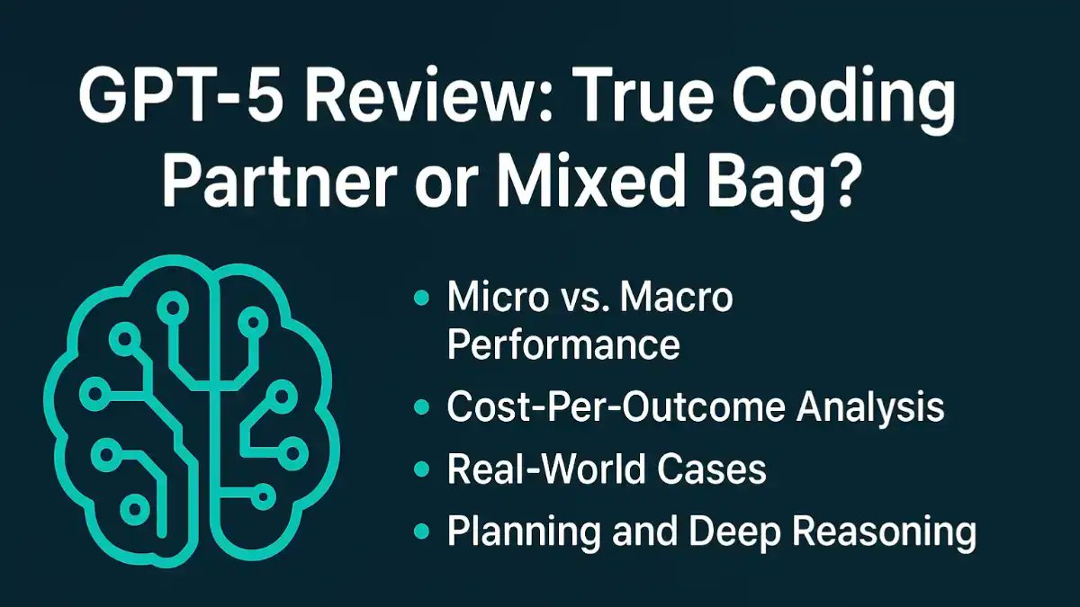 1taknews's tweet card. Explore GPT-5 as a Coding Partner—performance, cost, and real-world developer tests reveal if it’s a planning genius or a mixed bag for coding workflows.