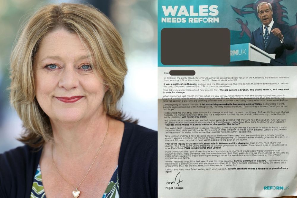 NationCymru's tweet card. Ex-leader of Plaid Cymru Leanne Wood has taken to Facebook to share a tip for those intending to use Freepost envelopes sent alongside political leaflets to trigger reverse-charge postage for...
