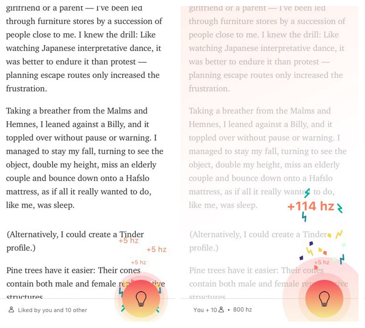 MediumDesign's tweet card. A product engineering tale