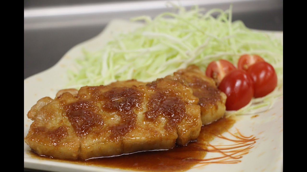 smart_kitchen's tweet card. How to Make Pork Shogayaki 豚肉の生姜焼き