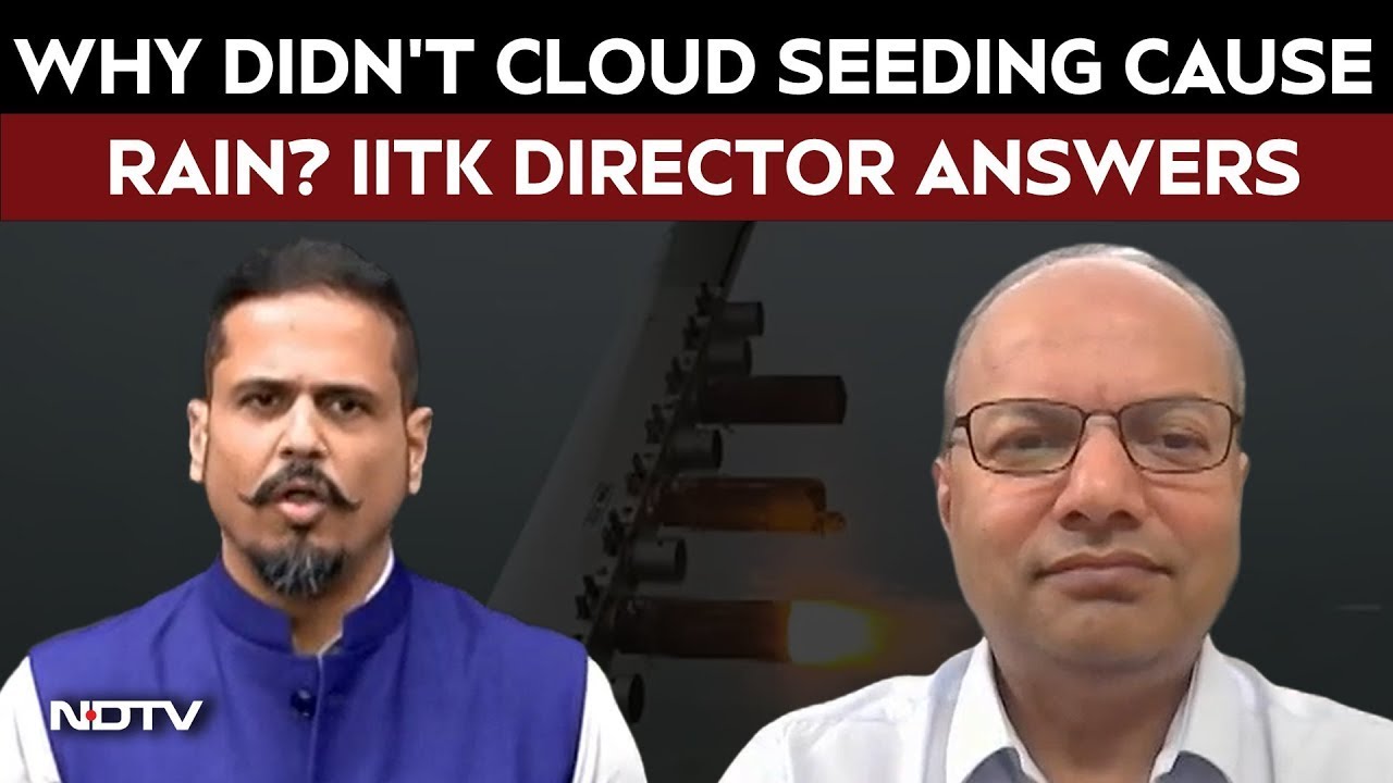 IITAlumniNet's tweet card. Delhi Cloud Seeding | Why Didn't Cloud Seeding Cause Rain In Delhi?...