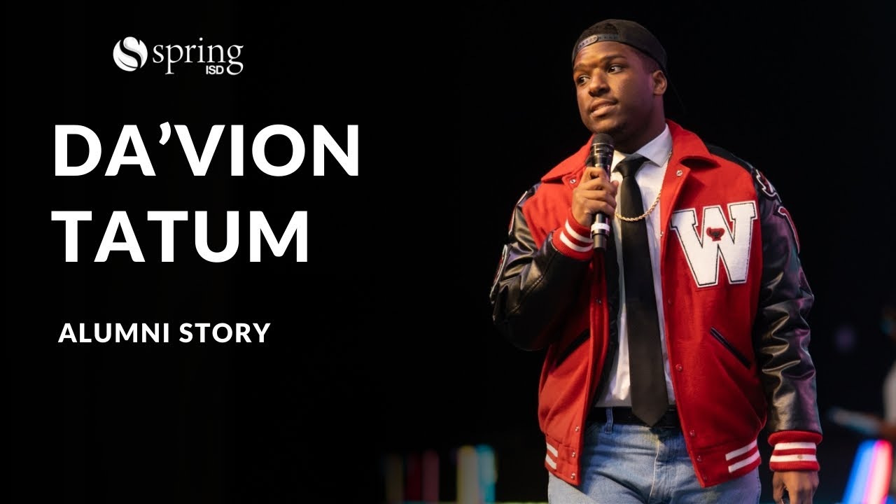 SpringISD's tweet card. From Houston to Harvard: The Story of Da’Vion Tatum