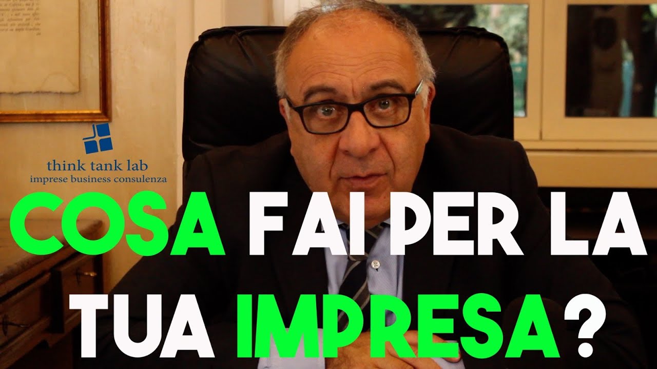 thinktanklabsrl's tweet card. COSA CI CHIEDONO GLI IMPRENDITORI? Risponde il Dr. Paolo Coscione...