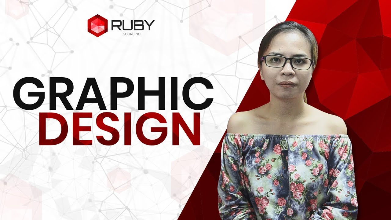 RubySourcing's tweet card. Ruby Sourcing - Graphic Design