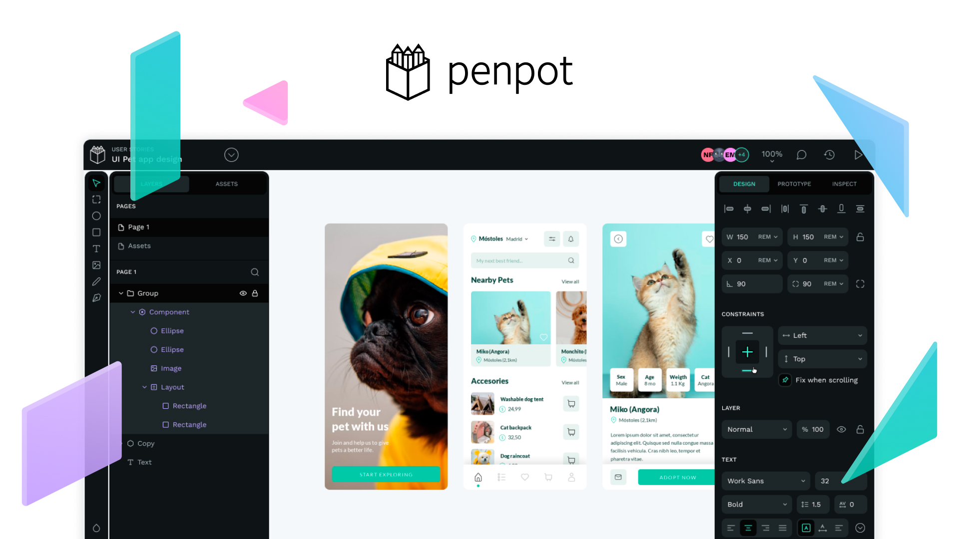 clxymox's tweet card. Penpot: The open-source design tool for design and code collaboration - penpot/penpot