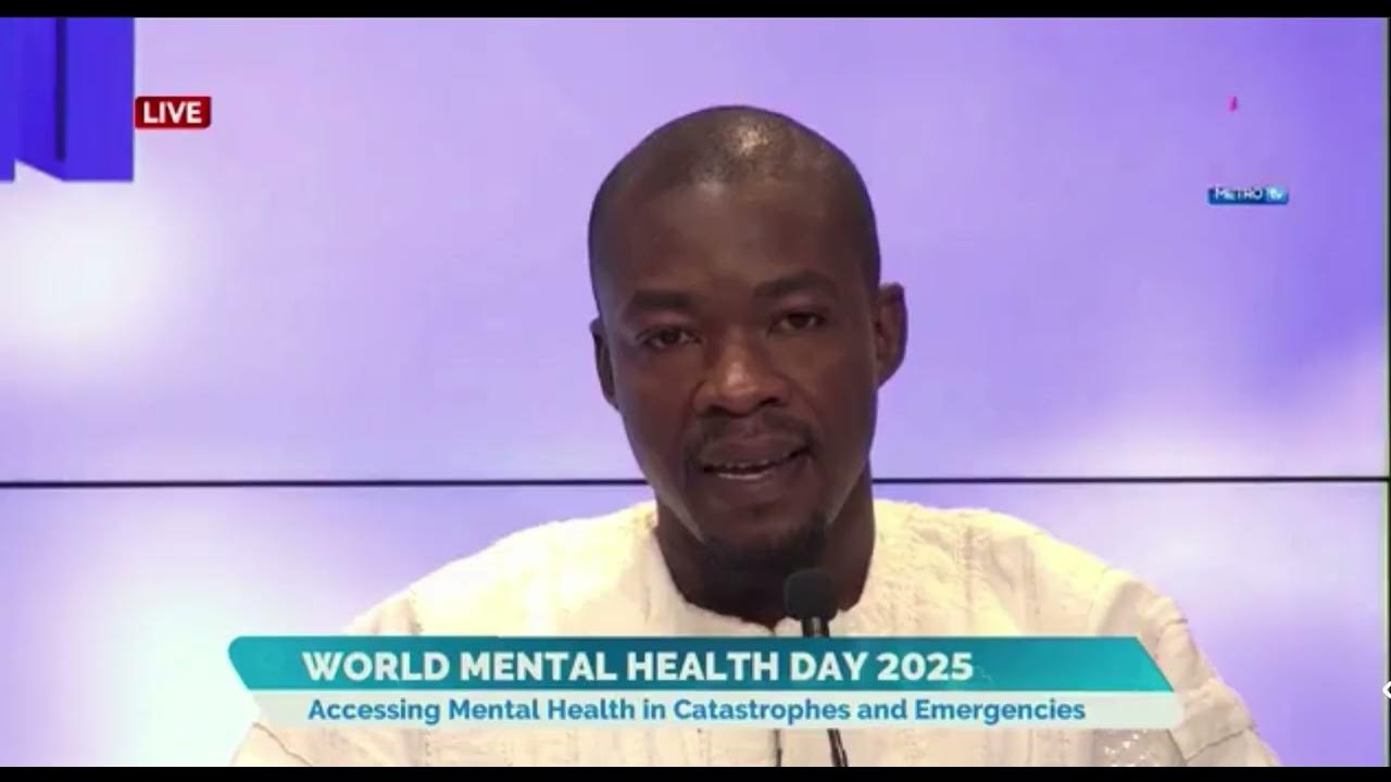 BasicNeedsGh's tweet card. Discussing Access to Mental Health Services in Catastrophes &...